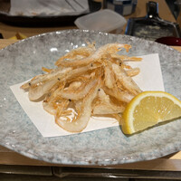 さわ木庵 - 白エビの唐揚げ