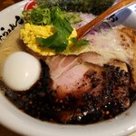 焼きあご煮干しらぁめん とびうお - 特製とびうおブラック 1,100円