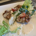 ル ブイヨン クスクス - 肉料理のフライドチキン♪