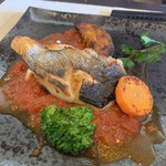 ル ブイヨン クスクス - 魚料理　マダカのソテー♪