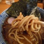 中華蕎麦 とみ田 - たれ、引き上げ、ヨシ！