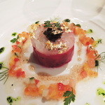 向日葵 - 冷製前菜　金箔