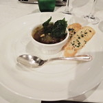 向日葵 - 前菜　２（温製）　トコブシのロレーヌ風