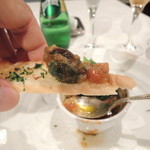 向日葵 - 肝をのせて