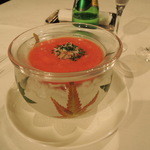 向日葵 - ムース　アボガドとトマトとコンソメジュレ