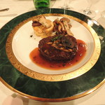 向日葵 - メイン　お肉　おやま和牛のステーキ