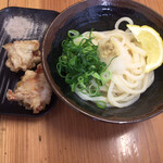 讃岐うどん えん家 - ぶっかけ冷&とり天