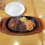 ステーキ宮 川越店 - ハンバーグ150グラム&ハンキングテンダー75グラムランチ 1529円