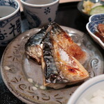 恵比寿 笹岡 - 焼きサバ