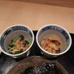 恵比寿 笹岡 - 小鉢２種
