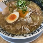 丸源ラーメン - 味玉肉そば