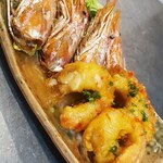 やまよこ鮮魚店 - 海老フリッター