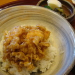 大石 - かき揚げの天丼