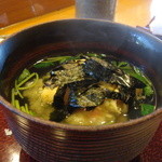 大石 - 友人が食べた天茶漬け