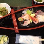 fukuimeibutsukaniryourikomatsuya - 刺身食べ放題！