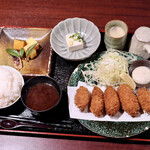 Wafuu Shunsai Morokoshiya - カキフライ定食
