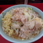 ラーメン二郎 - ニンニク・ショウガ・あぶら