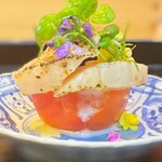 蓬左茶寮 - 加藤農園きわめトマト 平貝