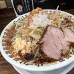 魁 肉盛りつけ麺 六代目 けいすけ - 豚そば