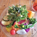 カフェ コーストライフ - サラダカラフル♪
