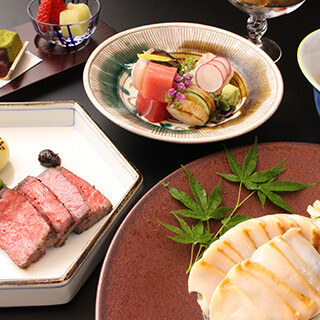 [Limited Time Offer] Ezo Abalone and Japanese Black Beef Kaiseki Course May 8th - June 28th