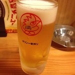 鳥貴族 新小岩店 - 生ビール　280円