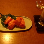 おきらく和食家魚 - 明太子炙り