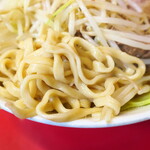ラーメン二郎 - 麺