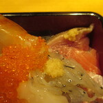 和食と和の酒　火の花 - 「日替わり海鮮重」（1,500円）