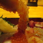 和食と和の酒　火の花 - 「日替わり海鮮重」（1,500円）