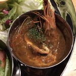 城町グリル - シーフードビンダルーカレー