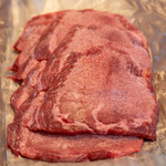 肉の中條 - 2021.3 特選和牛 黒タン（100g 1,944円）