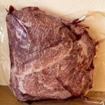 肉の中條 - 2021.3 和牛ホホ肉（100g 410円）