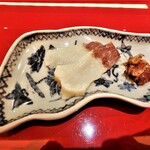 一心鮨 光洋 - 鯨畝　蛍烏賊味噌添え