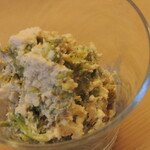 御料理 めなみ - 蕗のとうの白和え