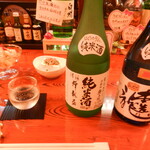 ミニハウス - 愛知の地酒で蜂龍盃の飲み比べ（2015年7月）