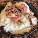 やきにく かばち - タンのせご飯