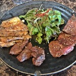 やきにく かばち - タンとハラミと豚