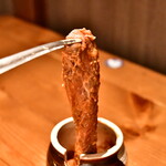 くるみ堂 - 長ーい壺漬けハラミ＠990円