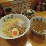 秋葉原ラーメン天神屋 - つけ麺ミニチャーシュー丼セット