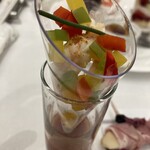 ラ・スイート神戸オーシャンズガーデン - 美しいパプリカのサラダ