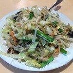 台湾料理 百味鮮 - 夜セットの、野菜炒め☆