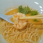 ラーメン トリコ - 海老がプリプリ