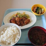 Washokudou - ガーリックチキンステーキ定食？