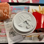 McDonald's - チキンフィレオセット　590円