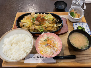 Oshokujidokoroakanaya - 島根鳥取和牛ホルモン焼定食