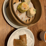 青藍 - 飲茶と春巻き