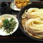 はまもと - かしわ天定食750円