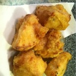 はまもと - かしわ天定食750円のかしわ天（ムネ肉）
