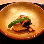 日本料理　百屋 - 無花果の天ぷら